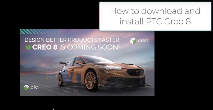 PTC Creo 8.0 How to download and install Creo 8 CGTrader