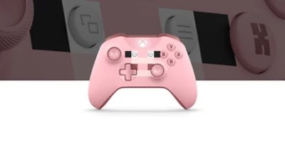 Xbox Wireless Controller Minecraft Pig Microsoft