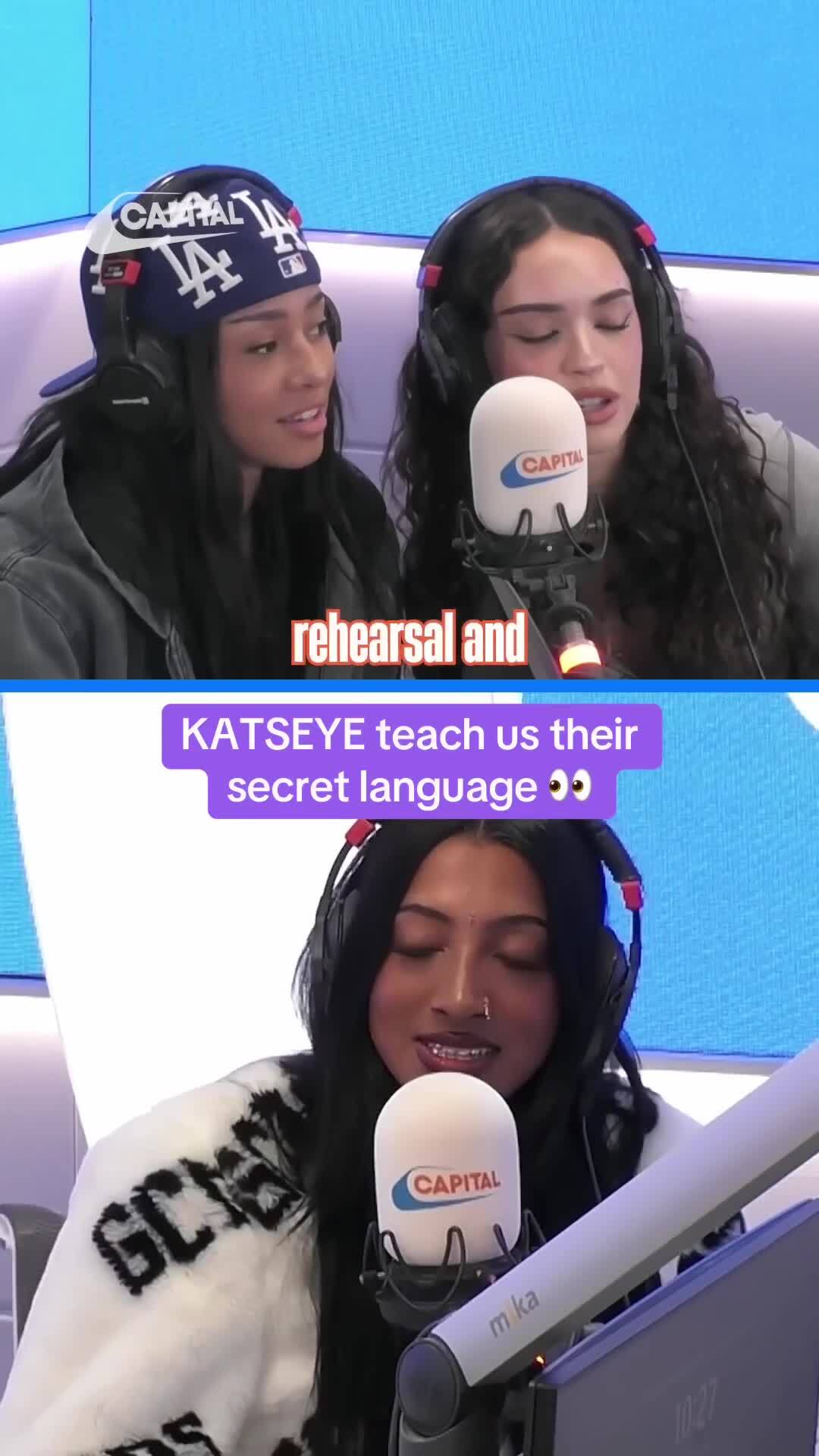 KATSEYE reveal their secret language