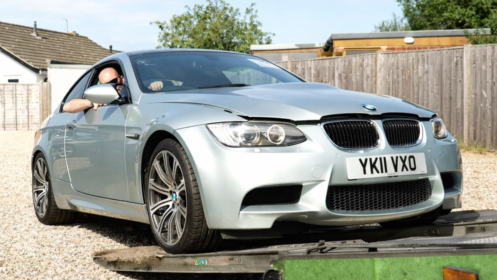 This BMW M3 arrived with serious engine issues