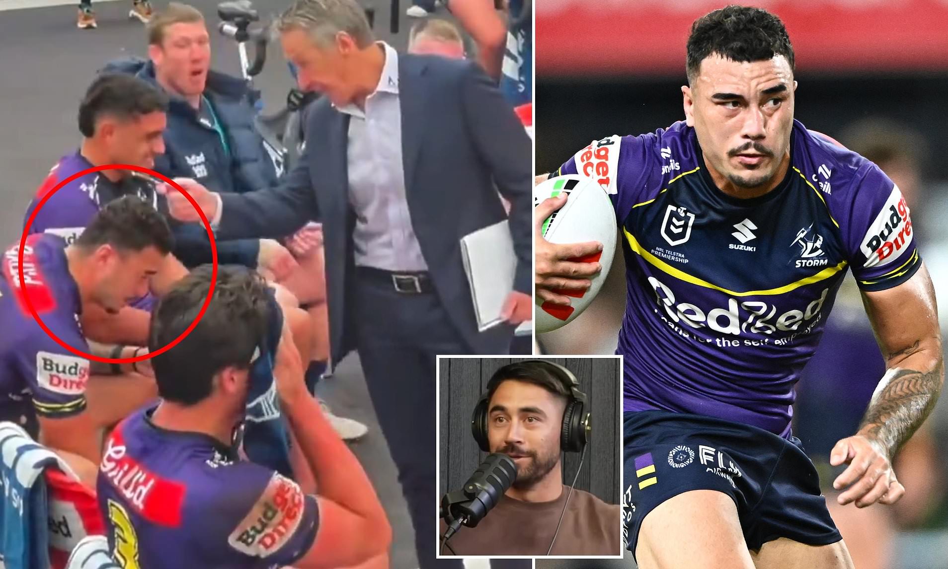Footy legend blasts NRL coach after dressing room meltdown was caught