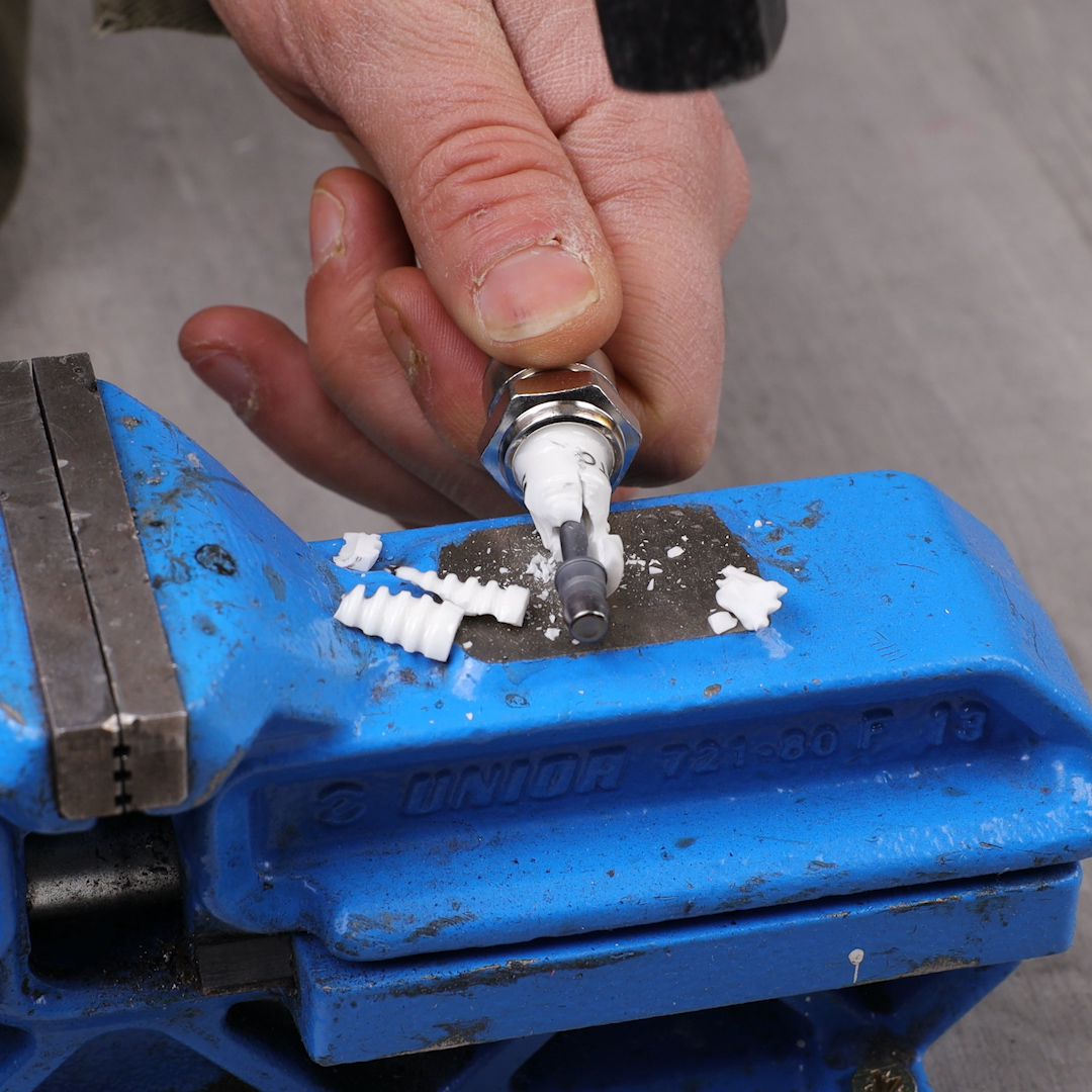 Unexpected use for spark plugs