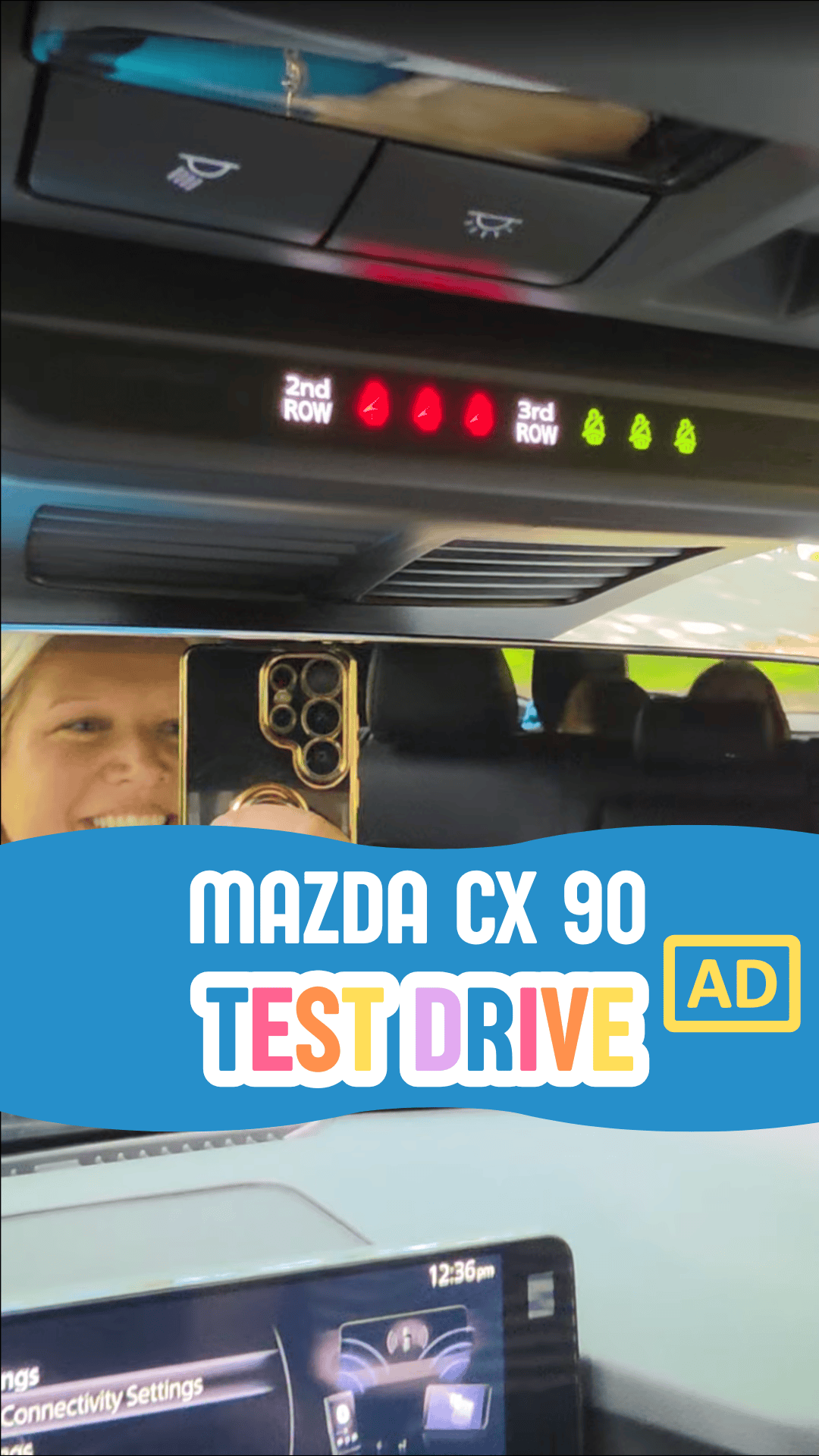 MAZDA CX90 Test Drive with Kids | 8 Passenger Vehicle