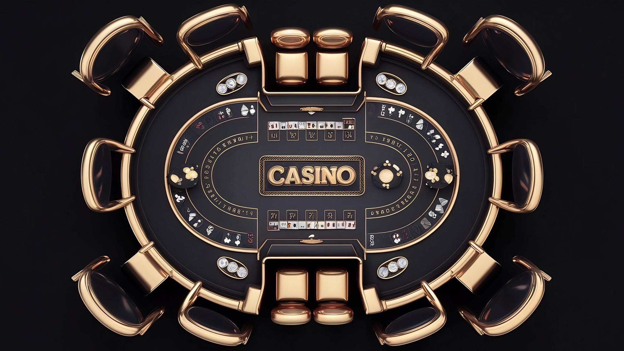 Interface de casino sécurisé