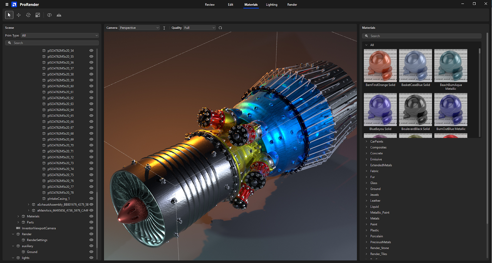 AMD Radeon ProRender dla Autodesk Inventor i Blender