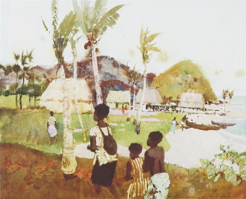 Frank McNamara. 191695 Australia Prices of Art at Auction