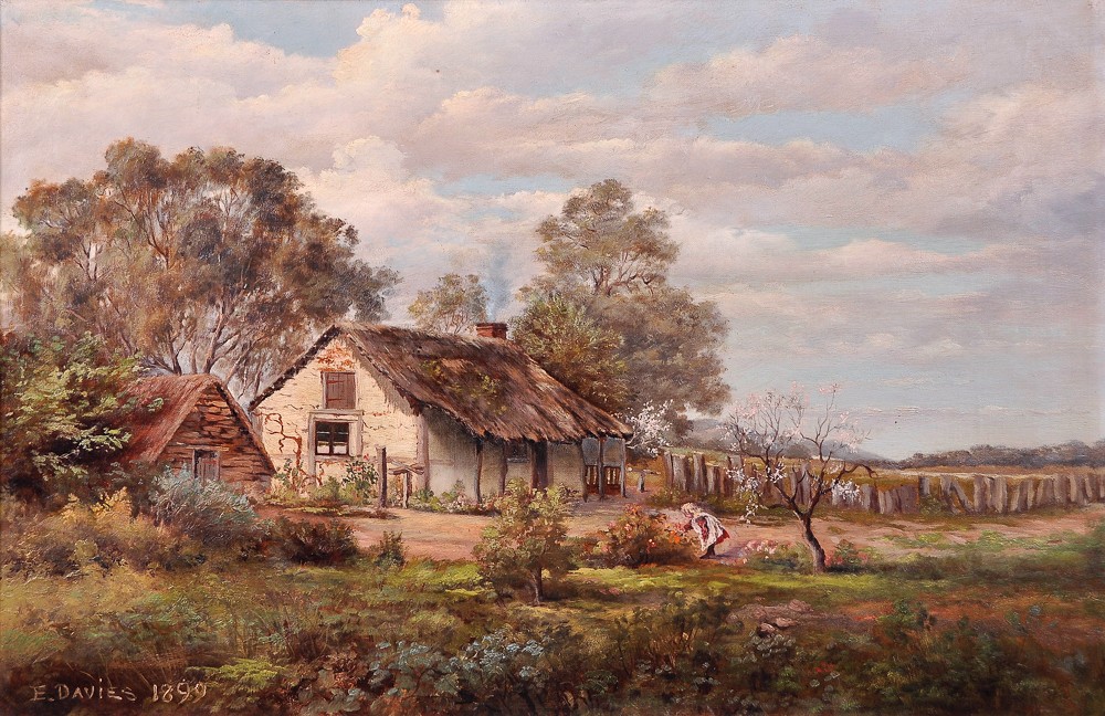 Edward Davies. 18521927 Australia Works in Past Sales