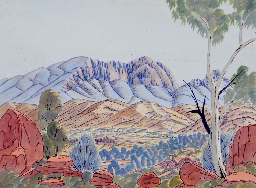 Elaine Namatjira. 1962. Australia (Aboriginal) Works in
