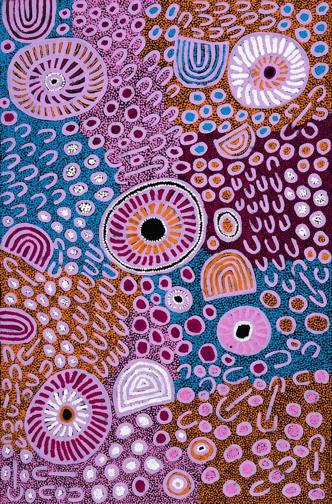 Sharon Porter Nampijinpa. Australia (Aboriginal) Works in Past Sales