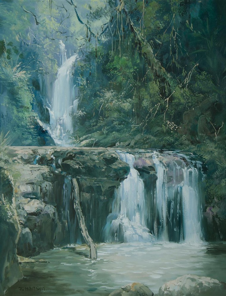 John Hansen. Working 1980s Australia Prices of Art at Auction