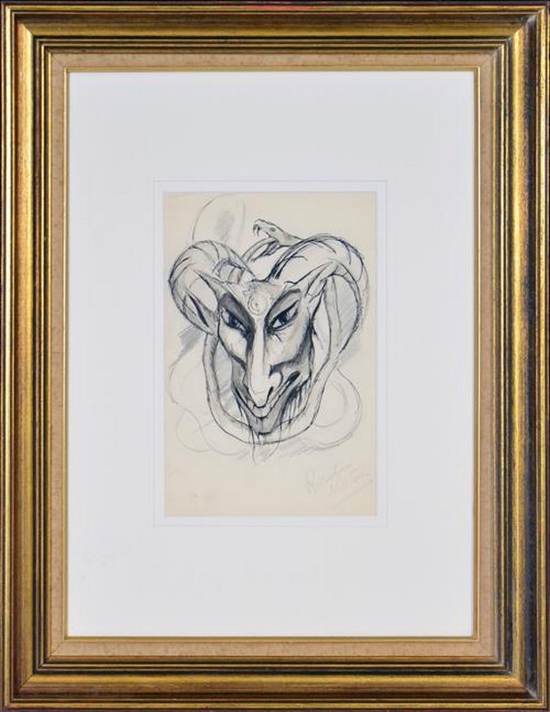 Works on Paper Rosaleen Norton Australian Art Auction Records