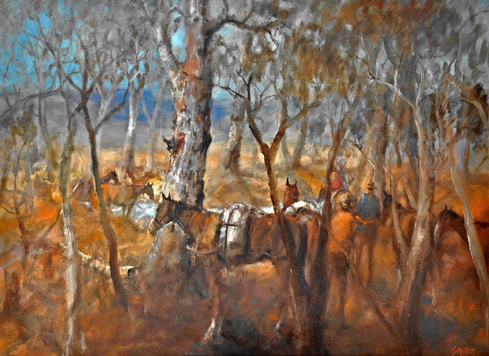 Hugh David Sawrey. 191999 Australia Prices of Art at Auction