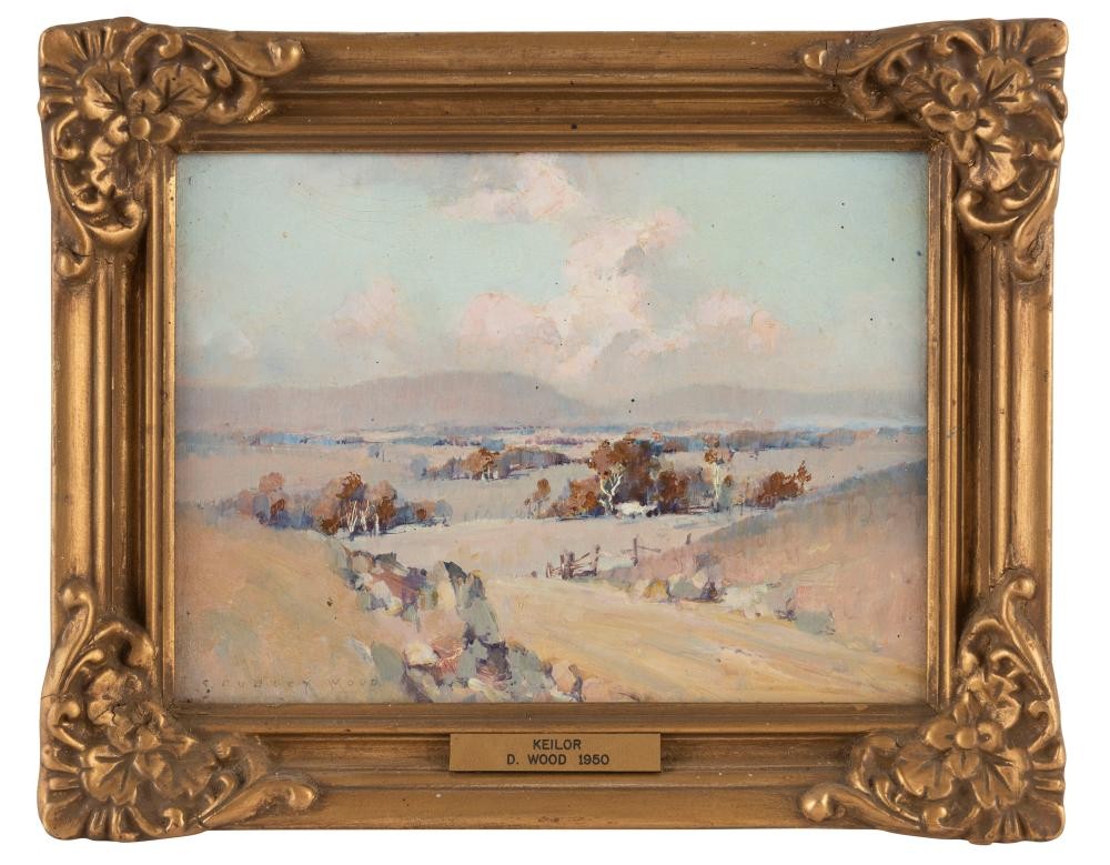 Numbers by medium Clifford Dudley (Dudley) Wood. 190580 Australia