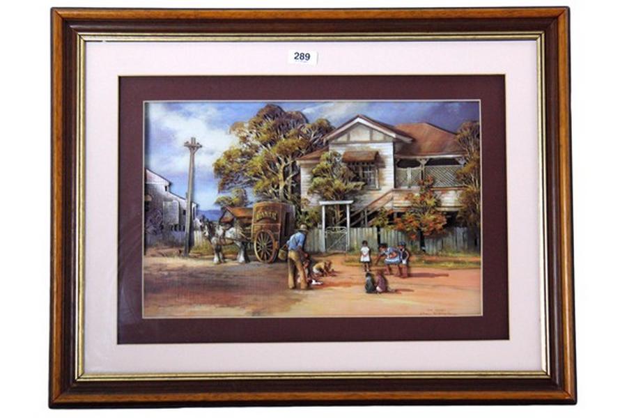 Prints & Graphics D'Arcy W. Doyle Australian Art Auction Records