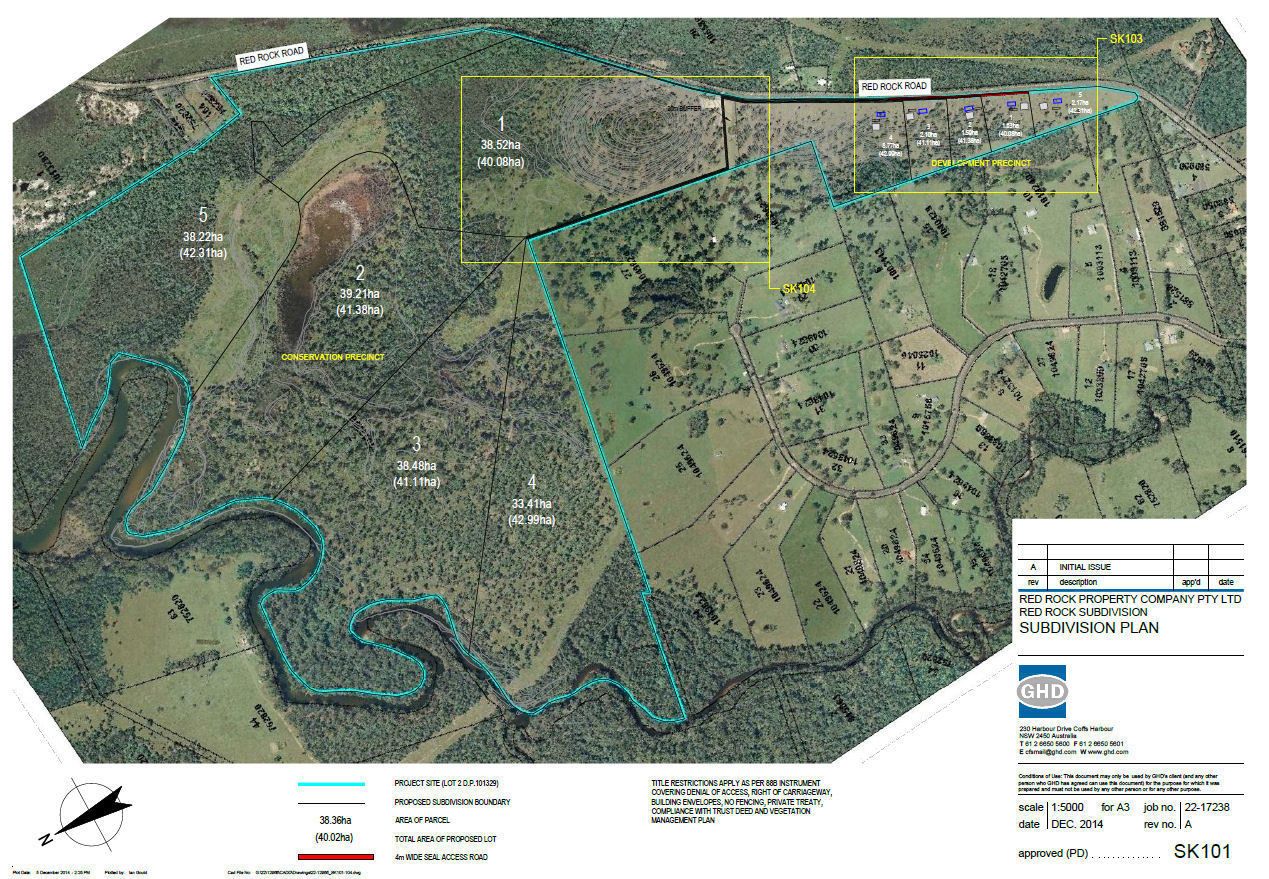 Real Estate For Sale Lot 1/197 Red Rock Road Red Rock , NSW