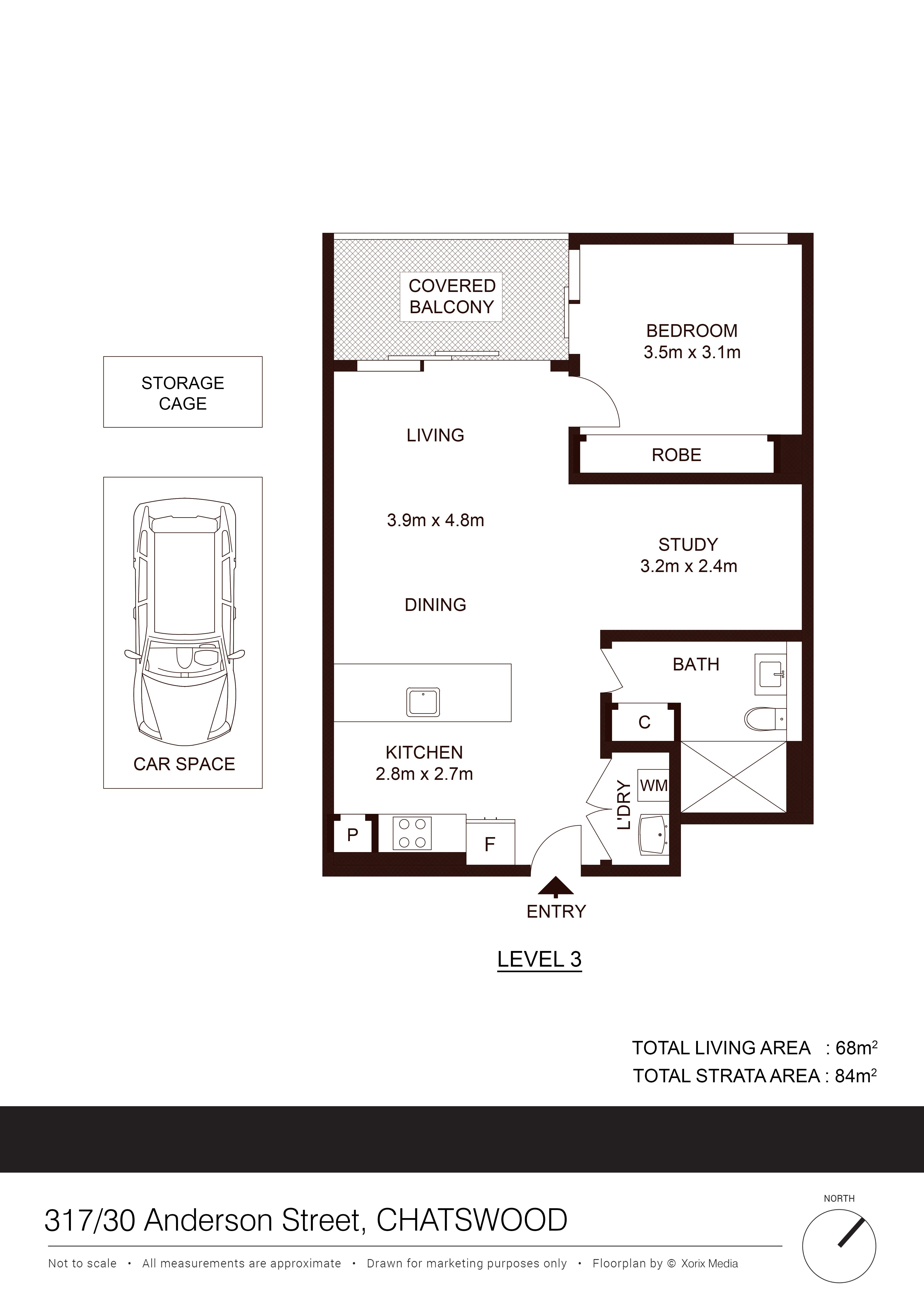 Midland Realty Group Real Estate For Sale 317/30 Anderson Street Chatswood , NSW