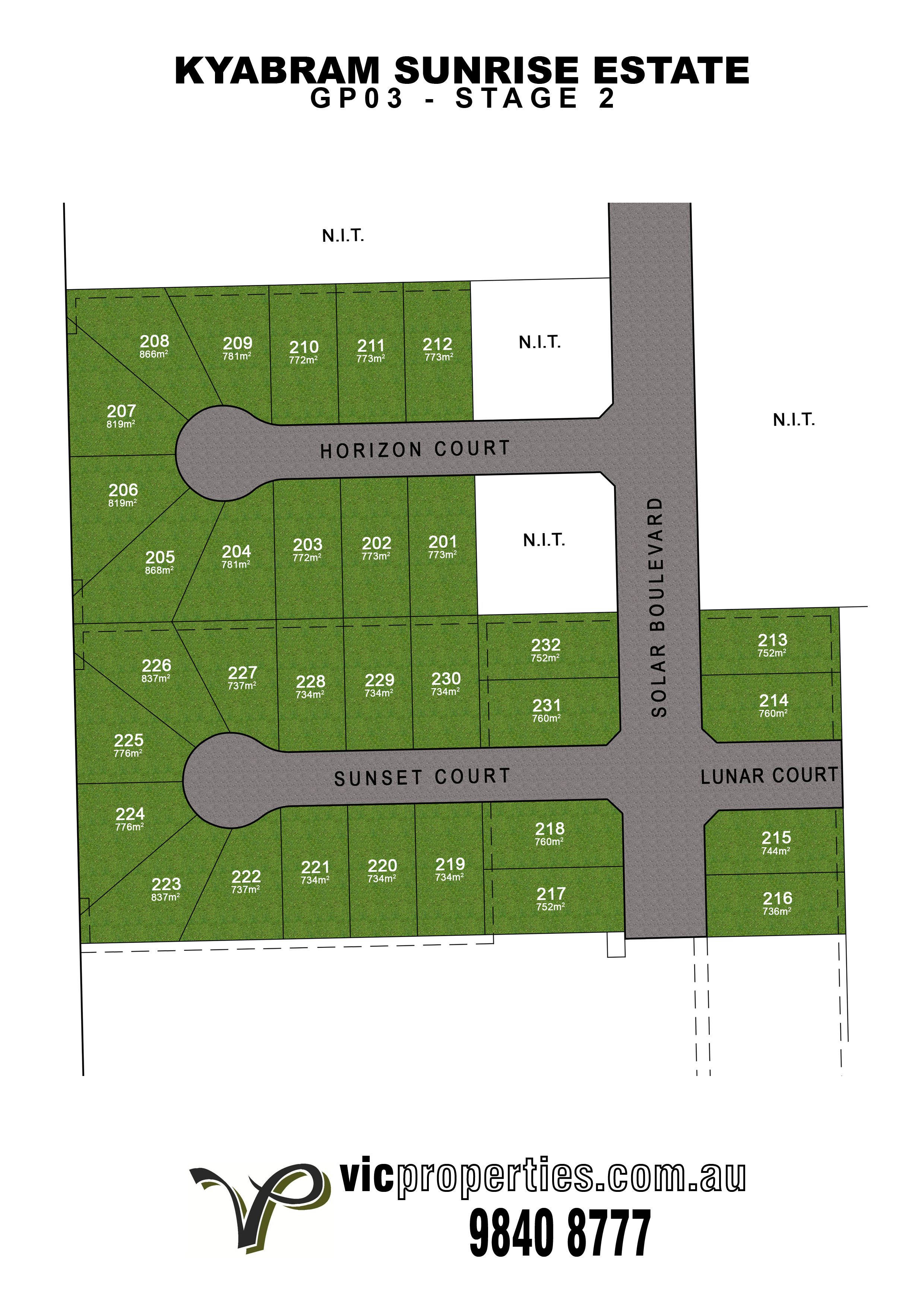 Real Estate For Sale Lot 225/14 Sunset Court Kyabram , VIC