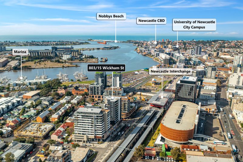 Real Estate For Sale 803/15 Wickham Street Wickham , NSW