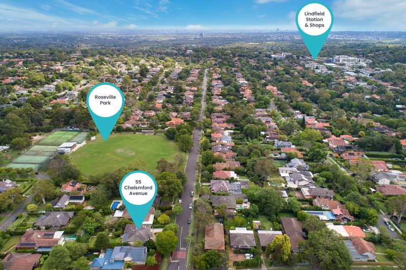 Real Estate For Sale 55 Chelmsford Avenue Lindfield , NSW