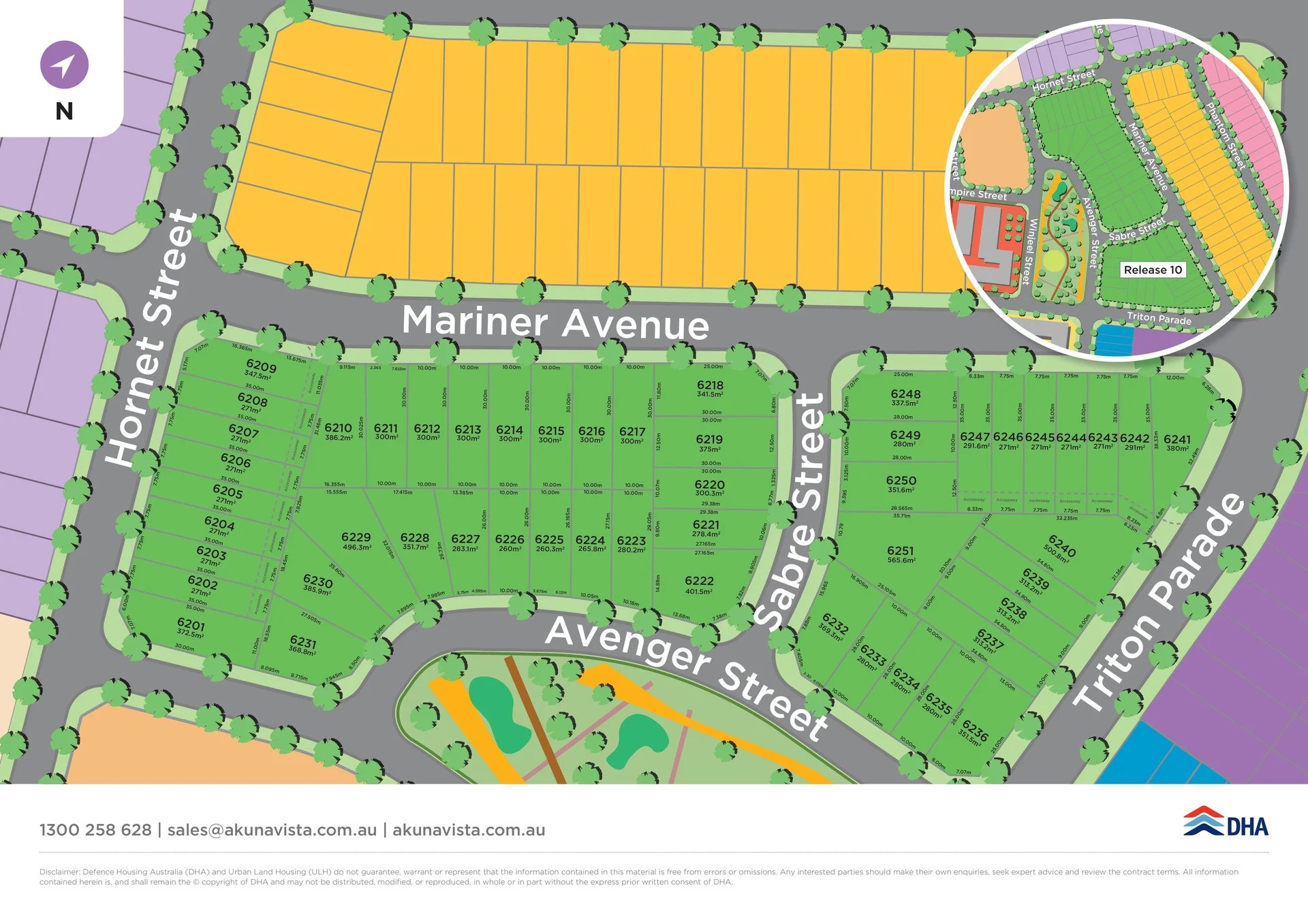 Schofields Akuna Vista Cnr of Aerodrome and Lockheed Drive