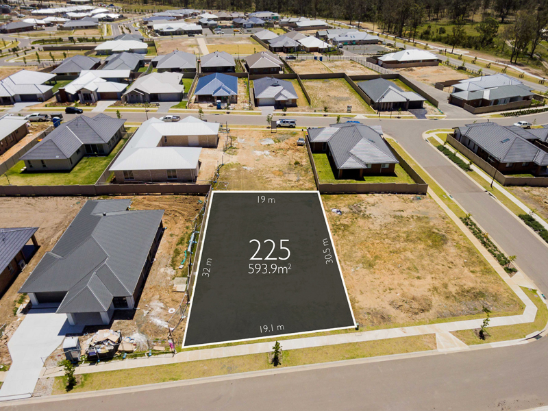 Sold property Sold Price for North Rothbury (Lot 225) Ainsworth