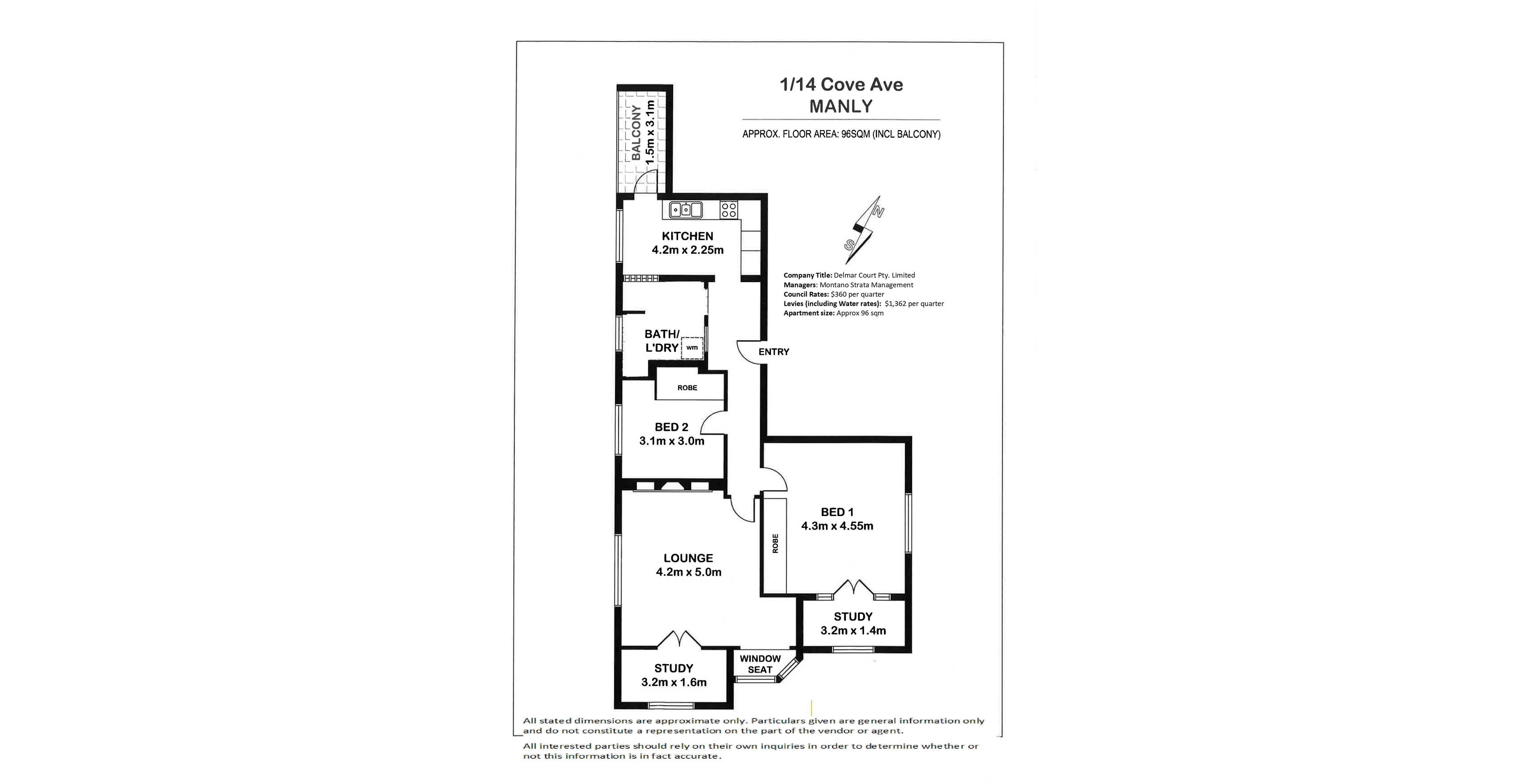 Real Estate For Sale 1/14 Cove Avenue Manly , NSW
