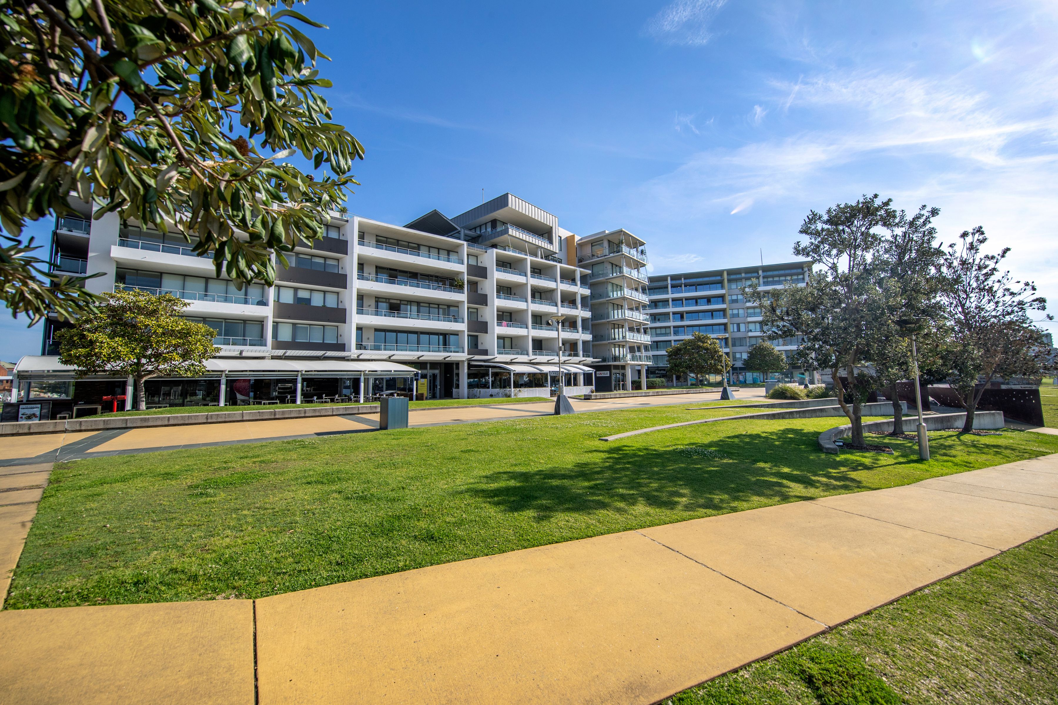 Sold property 201/15 Honeysuckle Drive Newcastle , NSW 2300