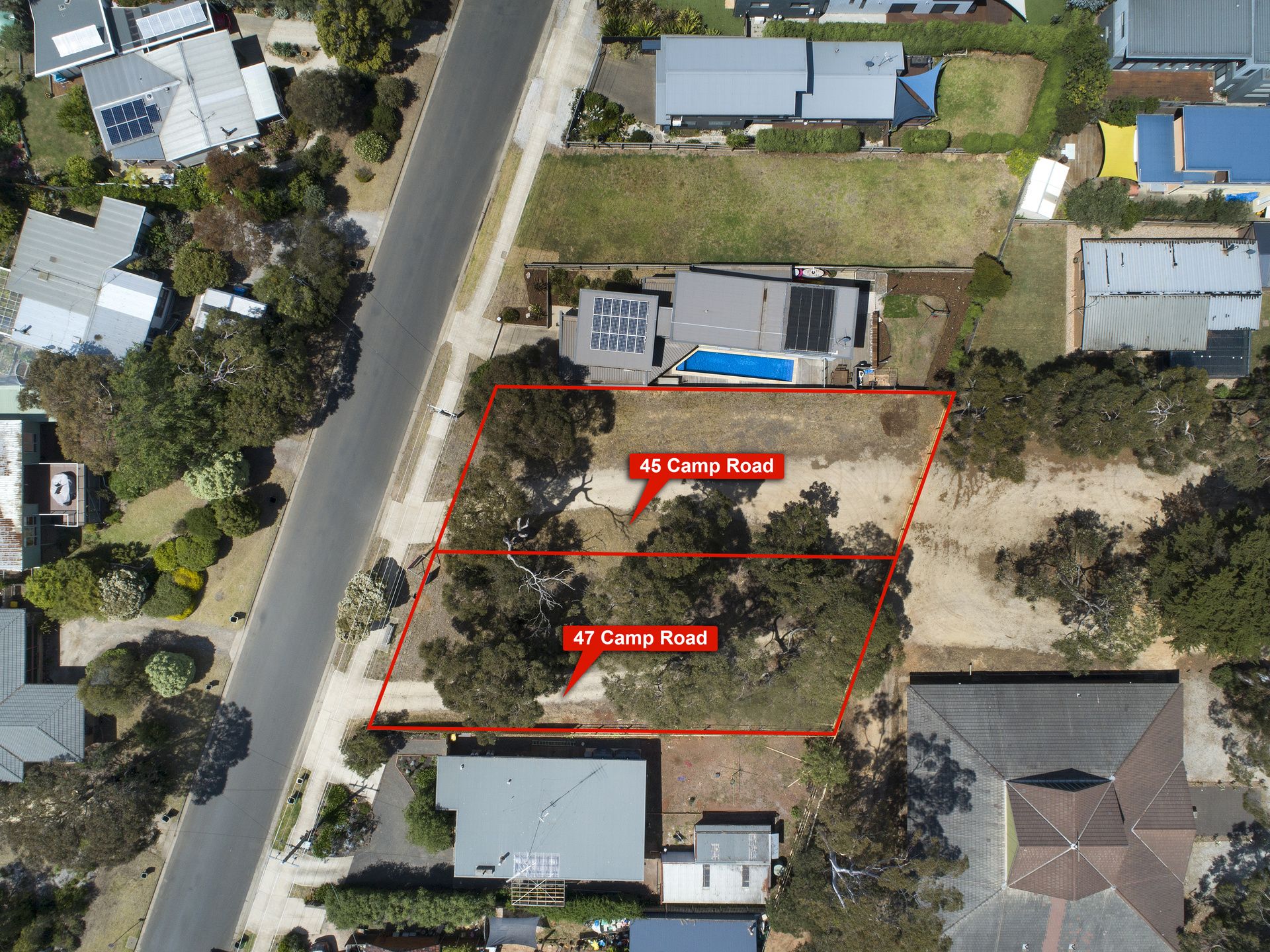Real Estate For Sale 45 & 47 Camp Road Anglesea , VIC