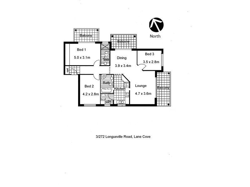 Real Estate For Sale 3/272 Longueville Road Lane Cove , NSW