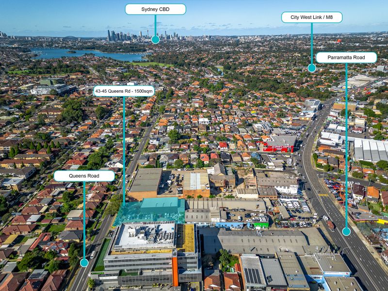 Real Estate For Commercial Lease 43 45 Queens Road Five Dock , NSW
