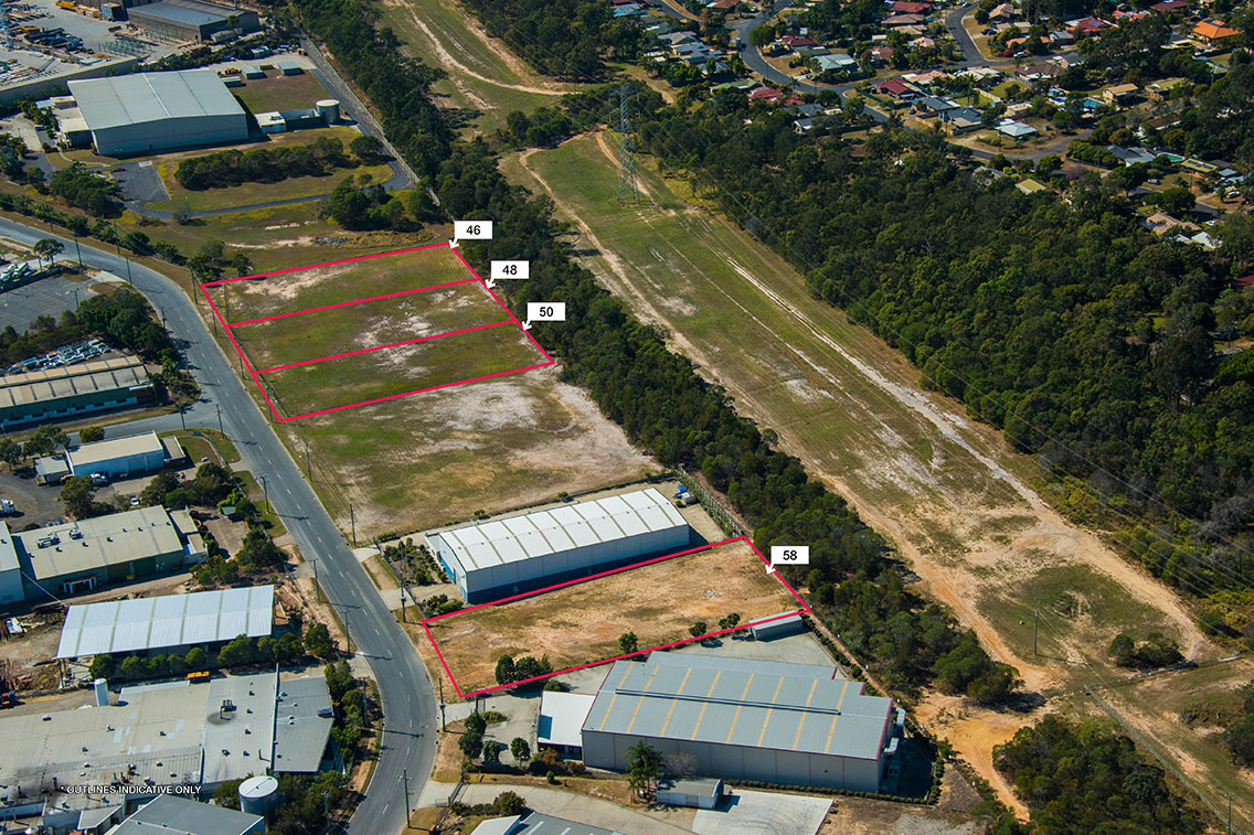 Development For Sale 46, 48, 50, 58 Mica Street Carole Park QLD