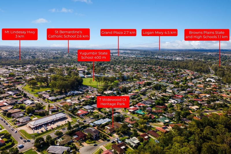 Real Estate For Sale 7 Widewood Court Heritage Park , QLD