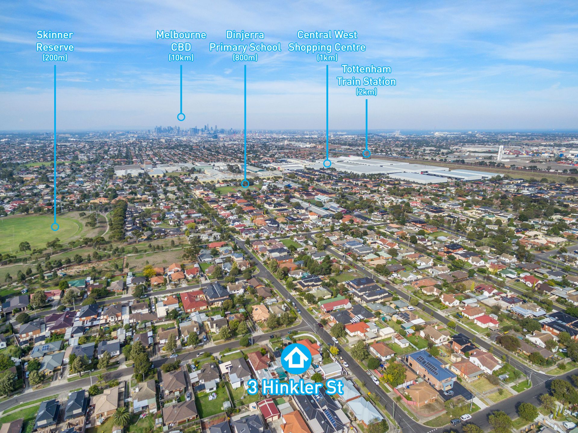 Real Estate For Sale 3 Hinkler Street Braybrook , VIC