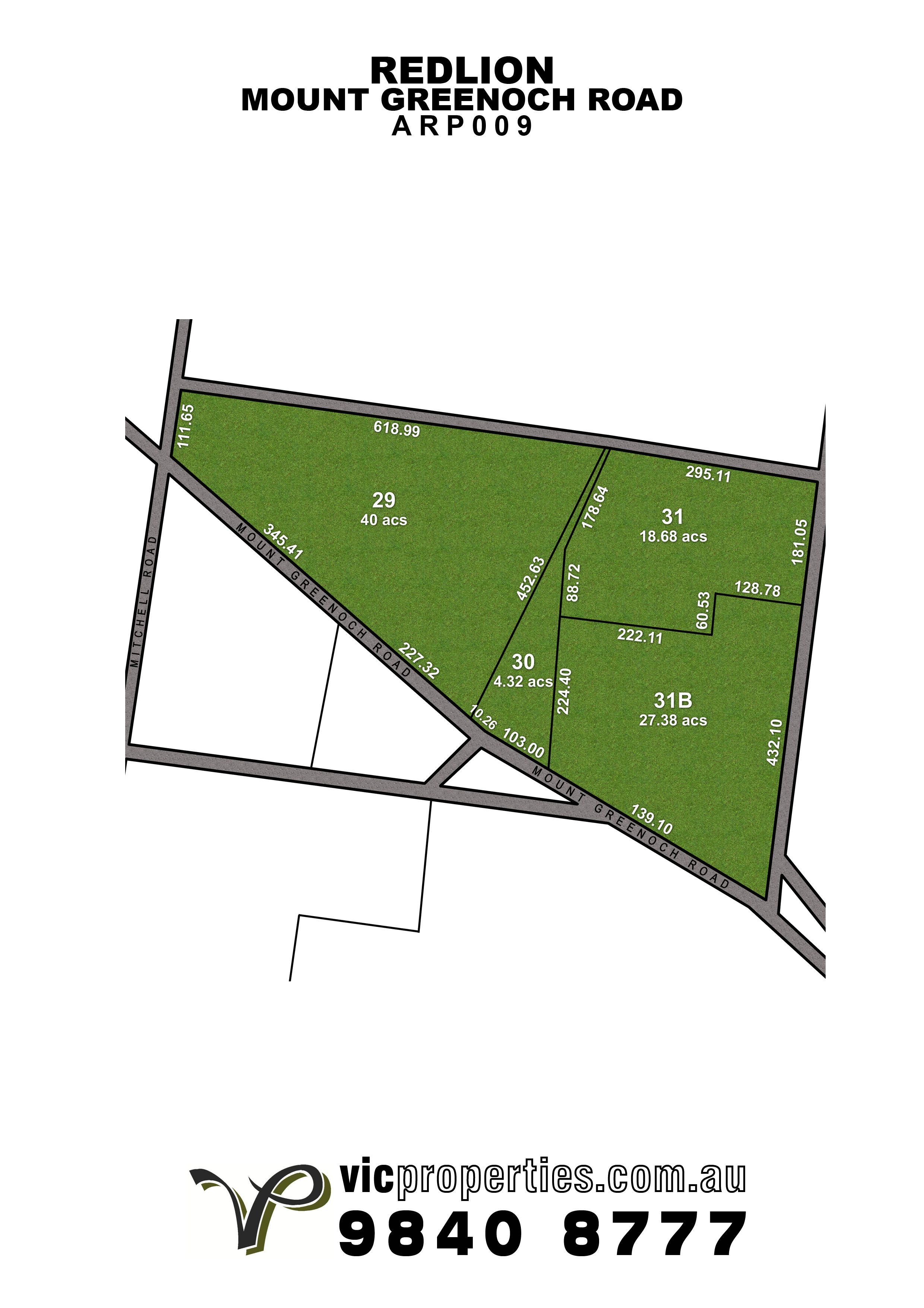 Real Estate For Sale Lot 30/ Mt Greenoch Road Red Lion , VIC