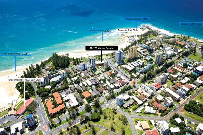 10/178 Marine Parade, Rainbow Bay DJ Stringer Property Services