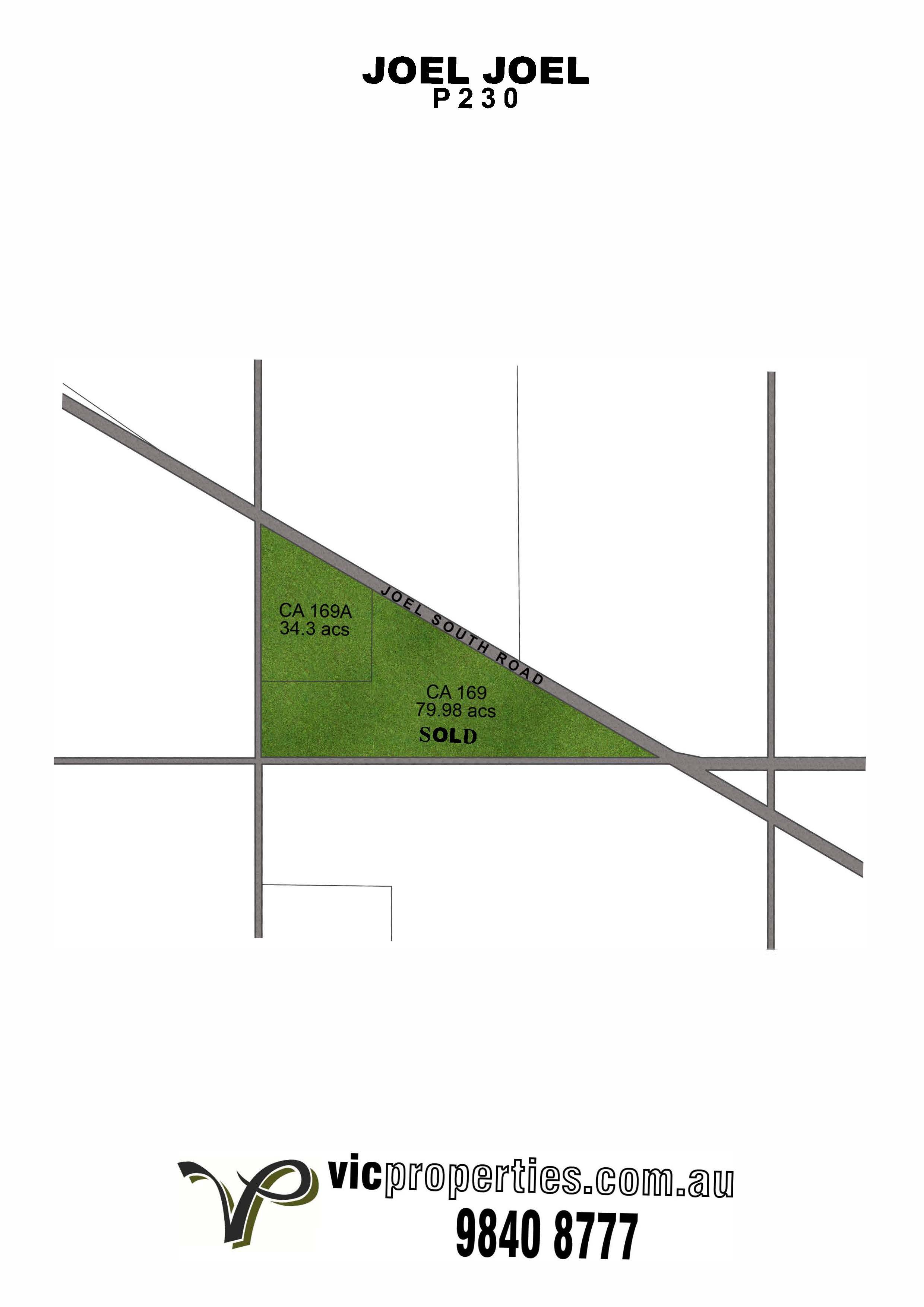 Real Estate For Sale Lot 169A/ Joel South Road Joel Joel , VIC