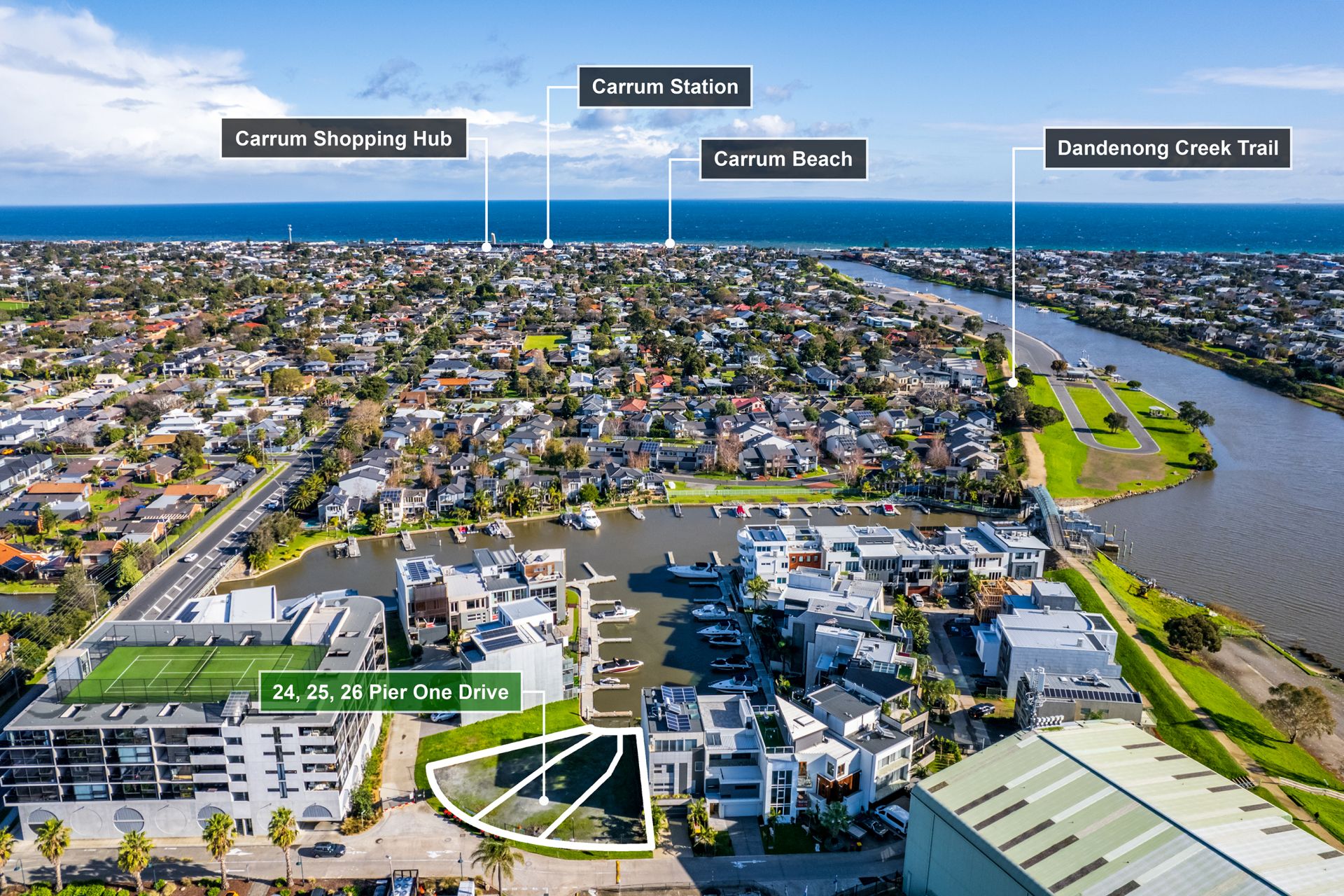 24, 25, 26 Pier One Drive, Patterson Lakes OBrien Real Estate