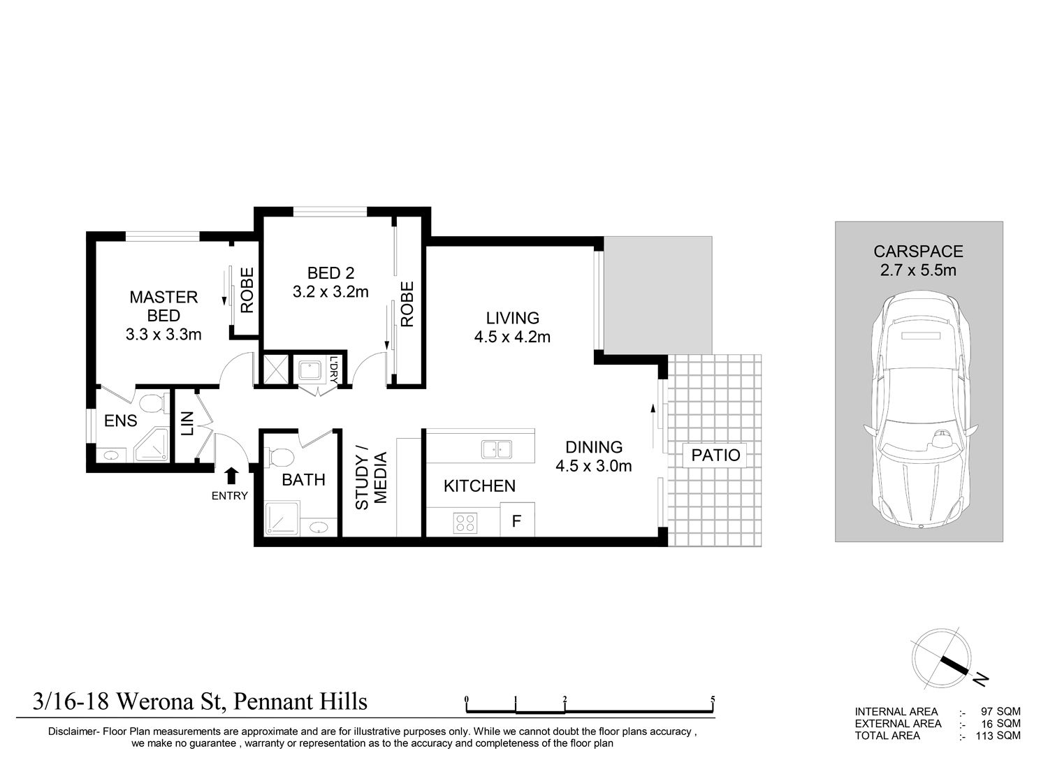Real Estate For Sale 3/1618 Werona Street Pennant Hills , NSW