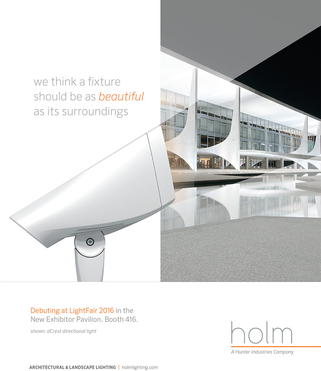 Photography of Brasilia in Holm Lighting Ad Campaign Latest News
