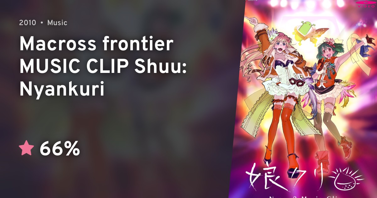 Macross Frontier Music Clip Shuu Nyankuri · AniList