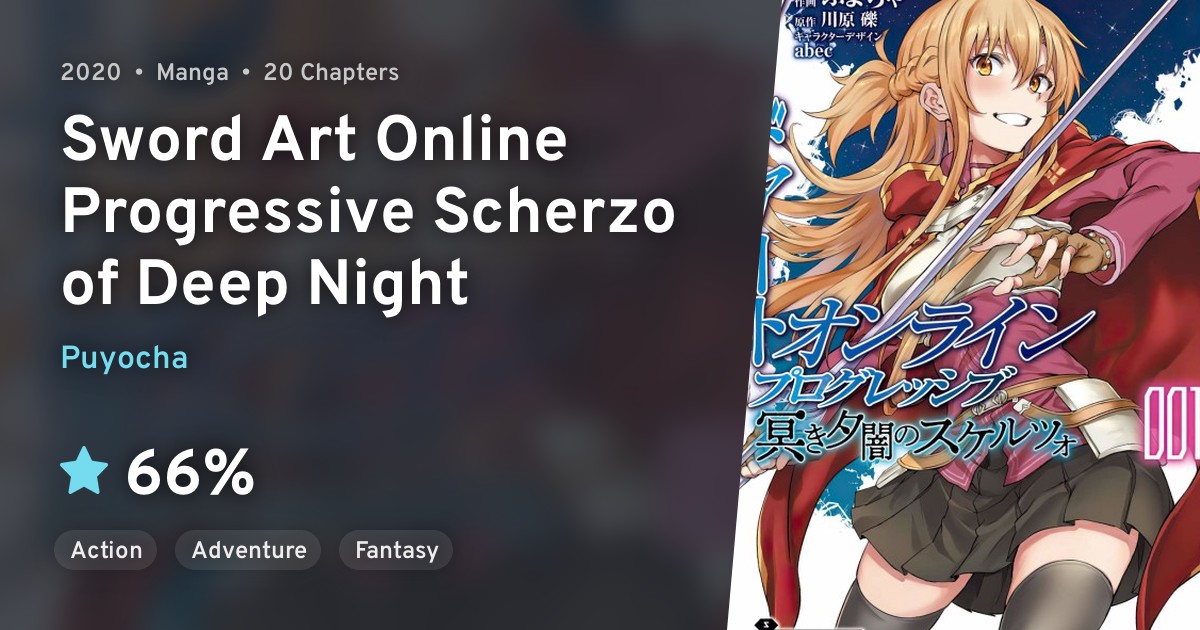 Sword Art Online Progressive Kuraki Yuuyami no Scherzo · AniList