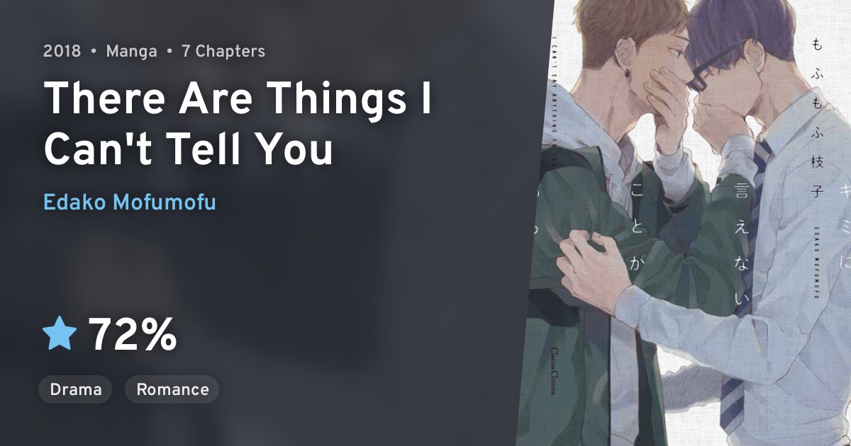 Kimi ni Ienai Koto ga Aru (There Are Things I Can't Tell You) · AniList