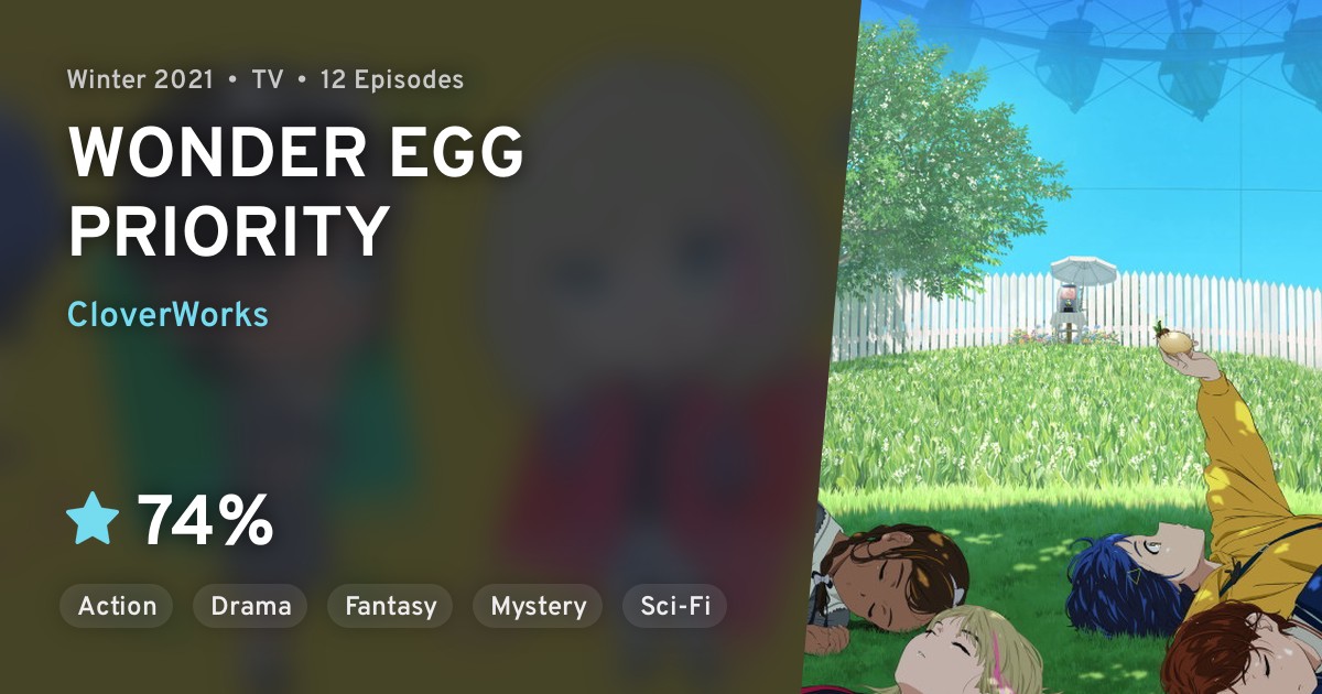 Wonder Egg Priority (WONDER EGG PRIORITY) · AniList
