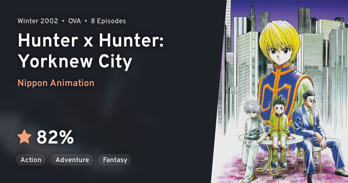 HUNTER×HUNTER OVA (Hunter x Hunter Yorknew City) · AniList