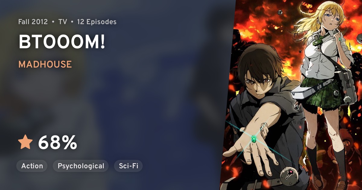 Btooom Anime To Manga Watch Btoom English Dubbed Prime Video Manga