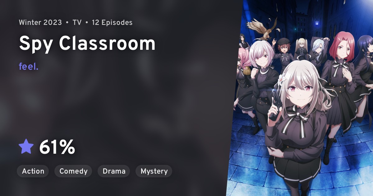 anilist winter 2023 Spy Kyoushitsu · AniList