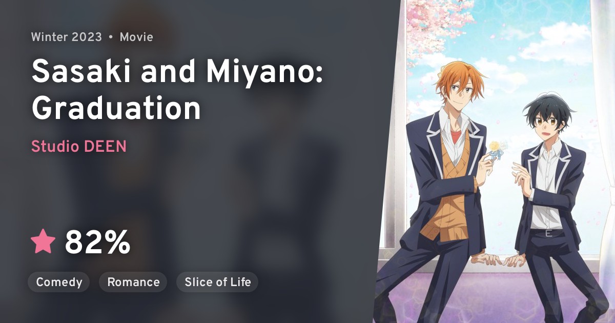 anilist winter 2023 Sasaki to Miyano Sotsugyouhen · AniList