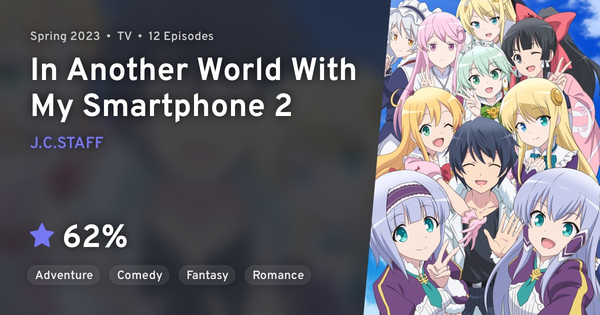 anilist winter 2023 Isekai wa Smartphone to Tomo ni. 2 · AniList
