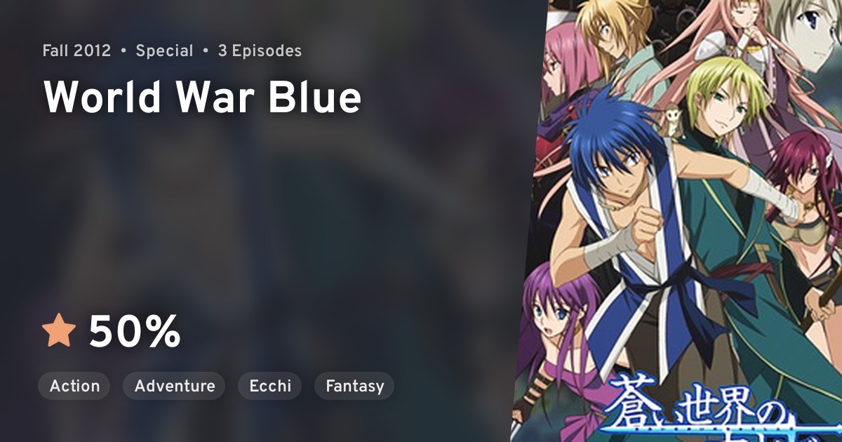 Aoi Sekai no Chuushin de (World War Blue) · AniList