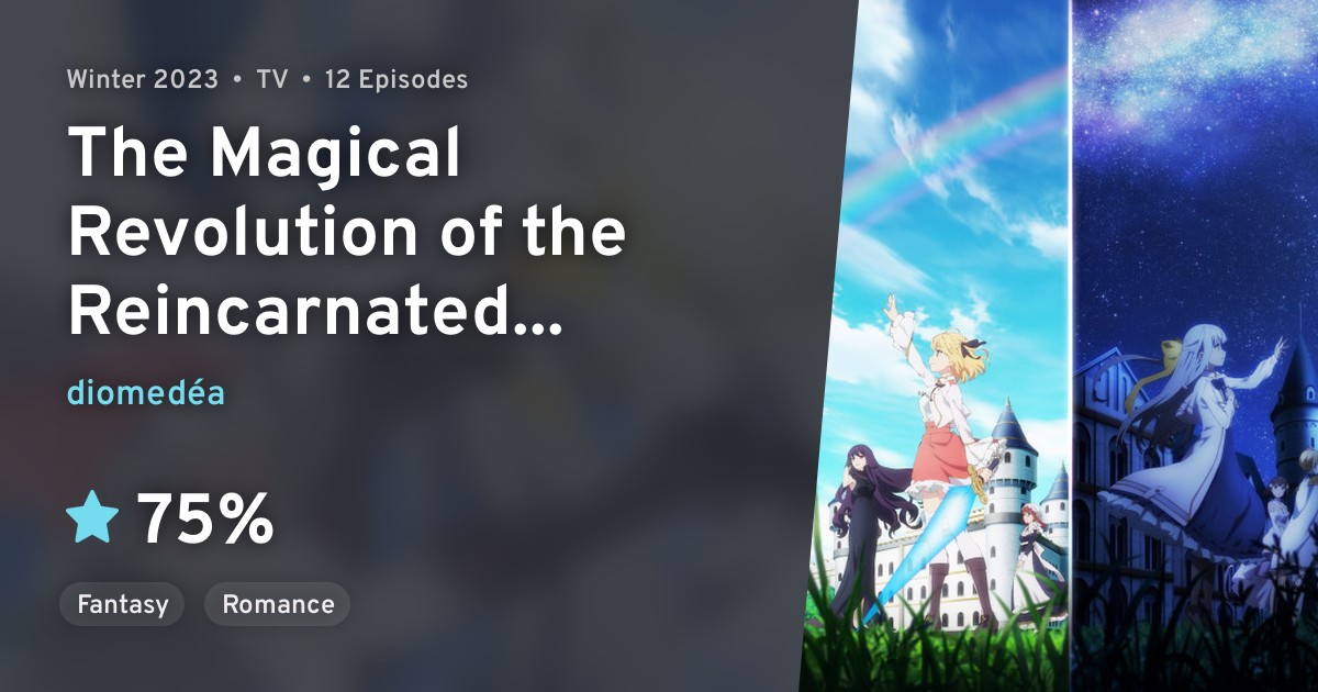 anilist winter 2023 Tensei Oujo to Tensai Reijou no Mahou Kakumei · AniList